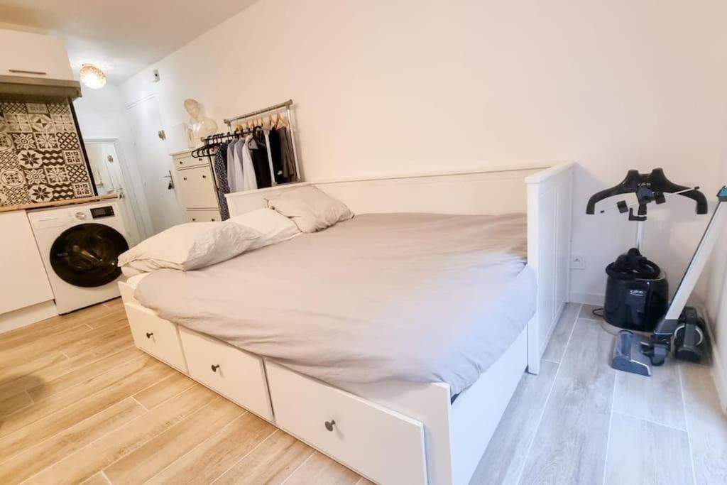 Studio Avec Garage 5Min Cannes Centre Bagian luar foto